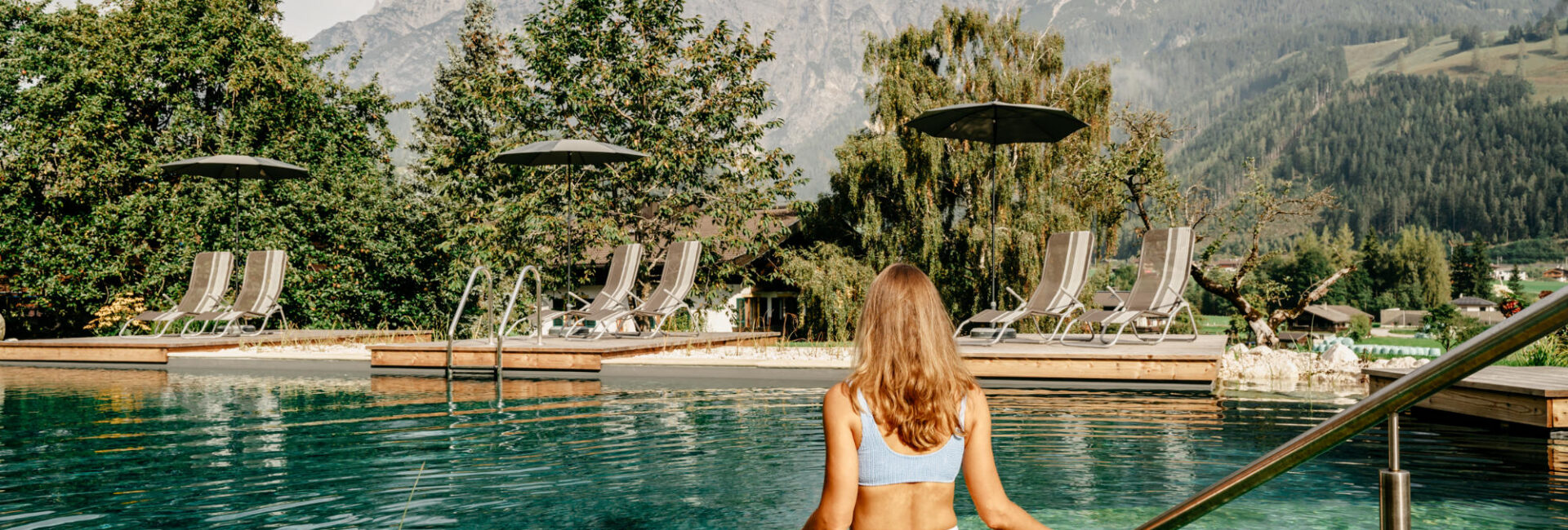 Auszeit am Naturpool